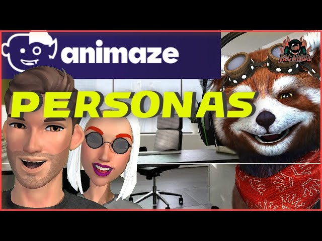 How to Use Personas with ANIMAZE by Facerig