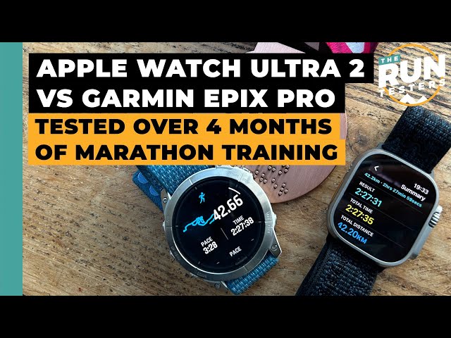 Garmin Epix Pro vs Apple Watch Ultra 2: Tested over four months of marathon training