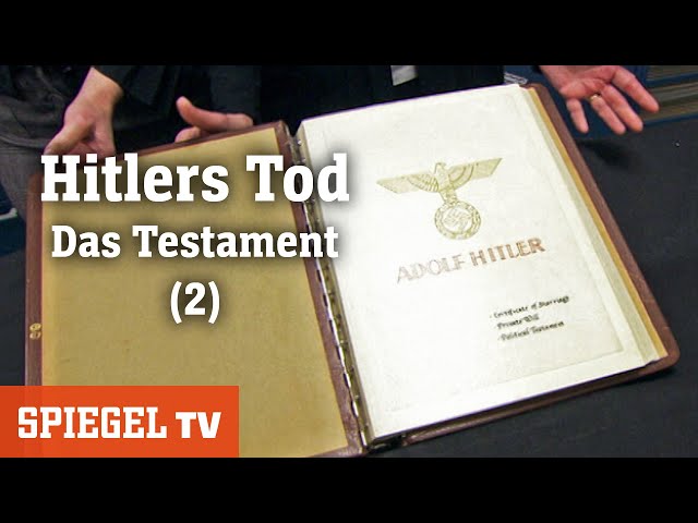 Hitlers Tod (2): Das Testament | SPIEGEL TV