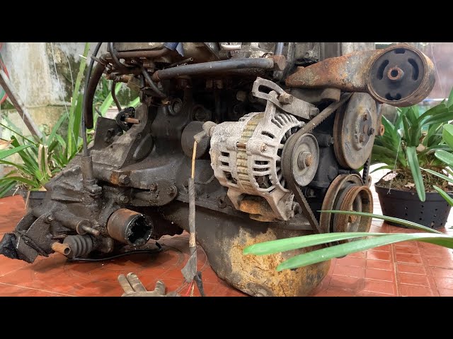 Old BMW restoration | Restoring Roadster convertible car #BMWVR 4