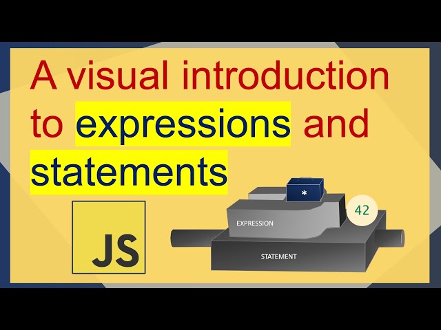 A very visual introduction to expressions and statements in JavaScript