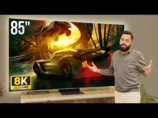 Samsung Neo QLED 8K 85" TV First Look & Quick Review⚡Best Samsung TV Ever!