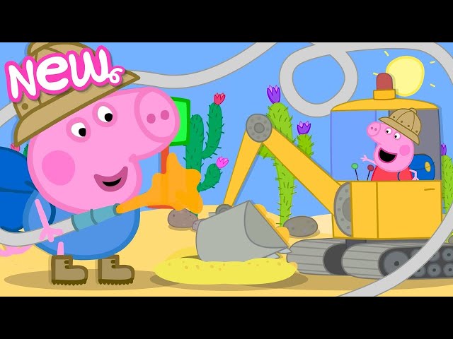 Peppa Pig Tales 🚜 Giant George's Sand Pit Adventure! 🪣 BRAND NEW Peppa Pig Episodes