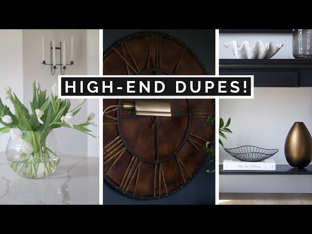 ARHAUS VS THRIFT STORE | DIY HIGH END DUPES ON A BUDGET