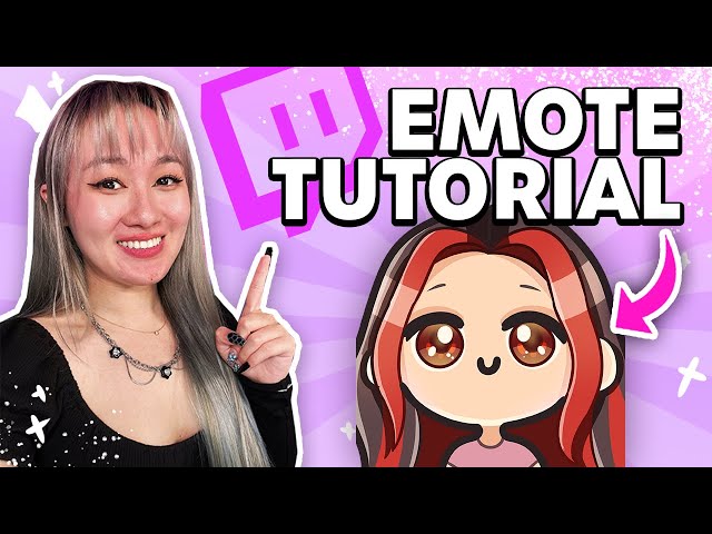 Simple Twitch EMOTE TUTORIAL | step-by-step guide!