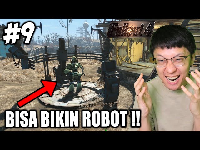 Kita Bisa Bangun Pabrik ROBOT?! - Fallout 4 Indonesia - Part 9