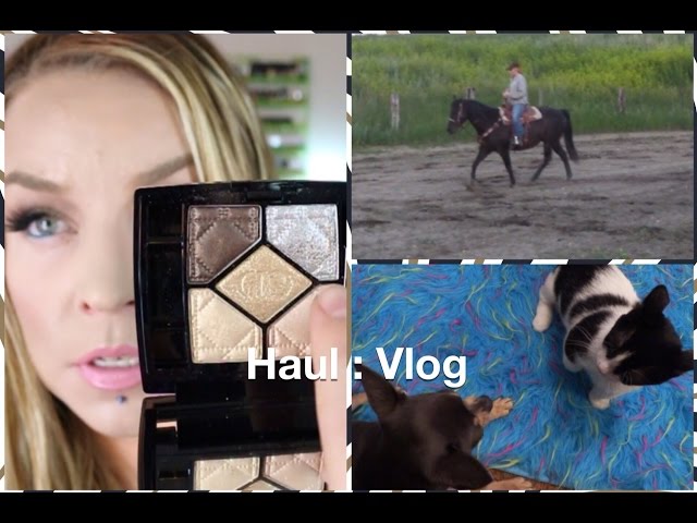 Haul / Vlog : NEW Dior 5 Couleur Eyeshadow Palettes (Quints)