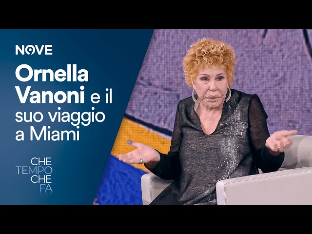 Che tempo che fa | Ornella Vanoni e il suo diario "Racconto il mio viaggio a Miami"