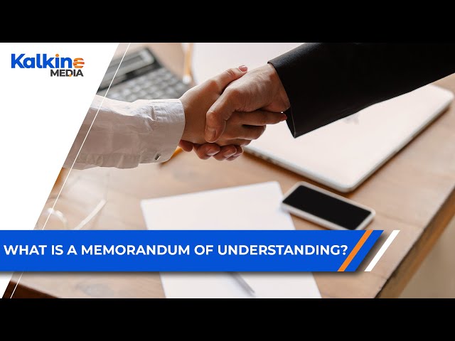 What is a Memorandum of Understanding (MOU)?