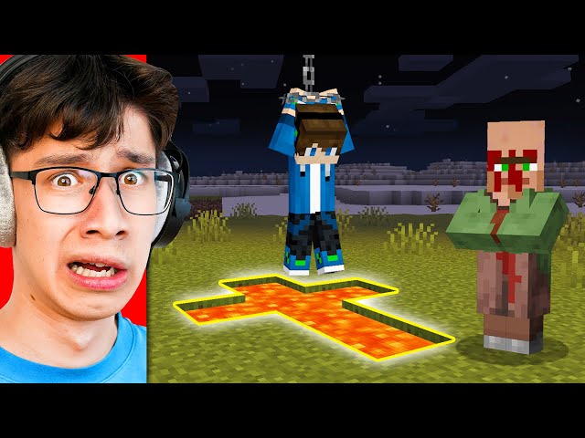 I Fooled My Friend as BLOOD VILLAGER in Minecraft
