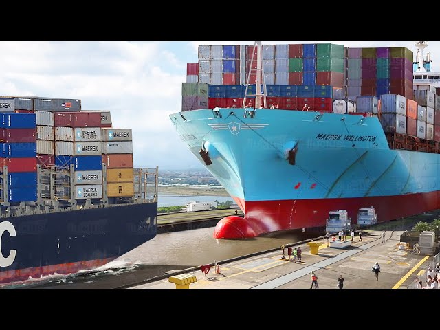 Weird Techniques the Panama Canal Uses to Move World’s Largest Ships