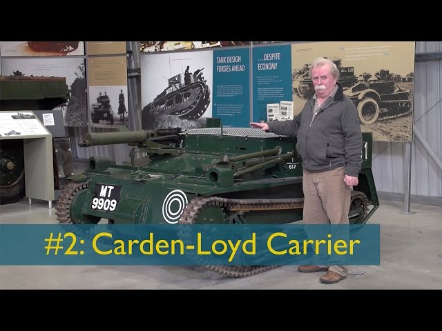 David Fletcher's Tank Chats #2: The Carden Loyd Carrier | The Tank Museum