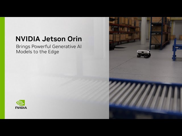 Generative AI Models at the Edge Powered by NVIDIA Jetson Orin