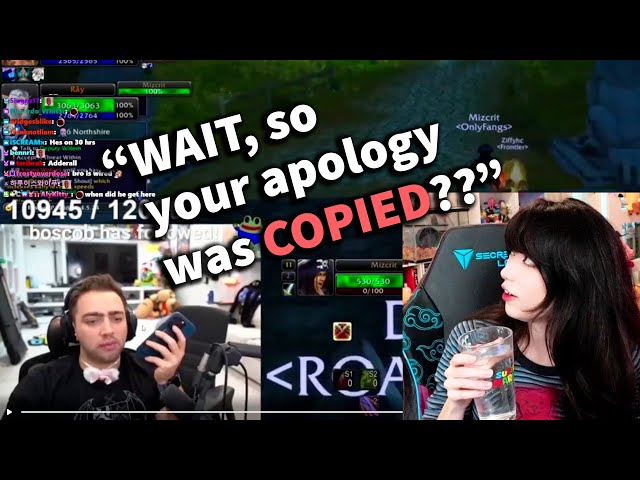 Emiru finds out Mizkif copied his apology to her