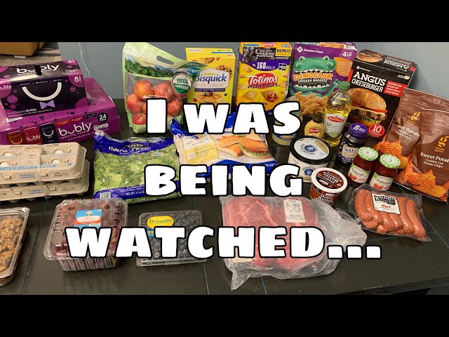 Live Audience Grocery Haul - Large Family Living