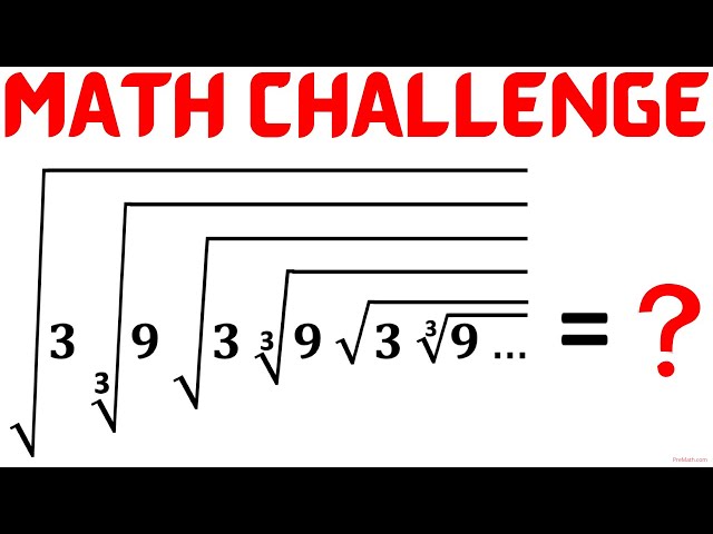 Math Challenge | Learn this Trick to solve instantly | Math OlympiadPreparation
