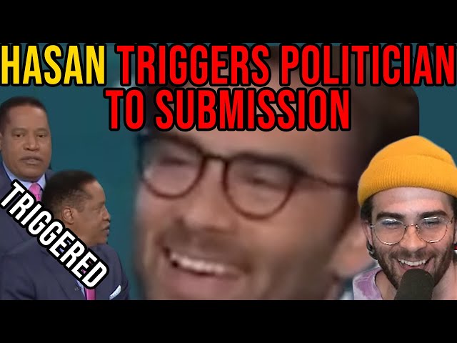 Hasan triggers politician to submission (hell yeah moment)