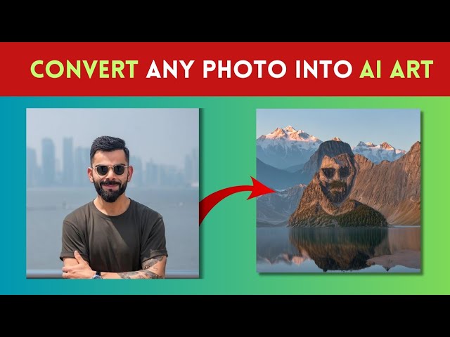 AI Art Magic: Turning Any Photo into a Work of Art | Viral AI Illusion Art Photo Editing