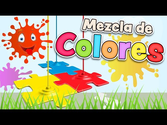 COLOR MIX in Spanish for kids