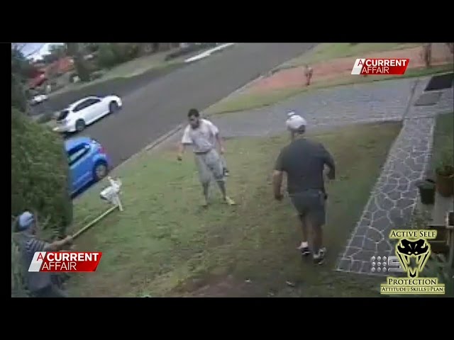 Scary Knife Attack in Australia Caught on Video | Active Self Protection