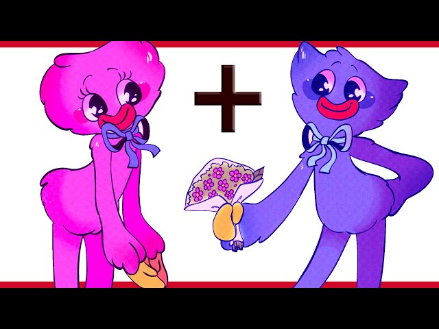 Kissy Missy + Huggy Wuggy = ? | Poppy Playtime Animation meme PART #14