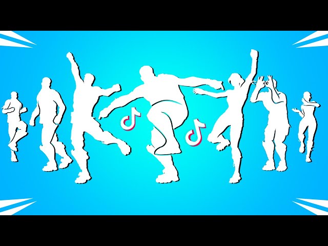 All Fortnite TikTok Dance & Emotes! #9 (A$ap Ferg - Work, Socks, My World, Wake Up, Get Griddy)