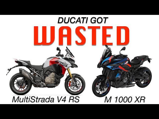 BMW Just Destroyed Ducati - M 1000 XR vs MultiStrada V4 RS