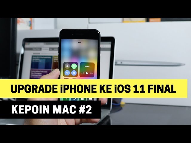 Cara Upgrade iPhone ke iOS 11 Final — Kepoin-Mac #2