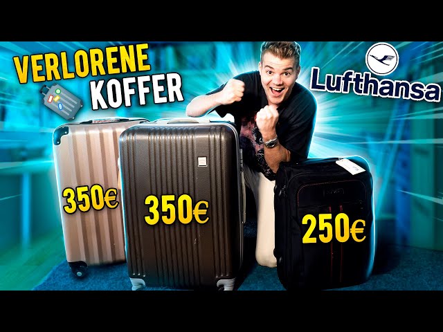 Ich habe 3 VERLORENE Koffer für 1.000€ bei einer Auktion ersteigert!