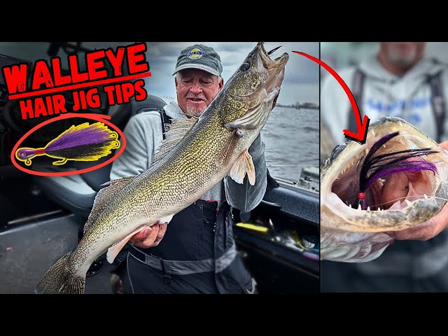 How to Fish Hair Jigs to Catch More Walleye