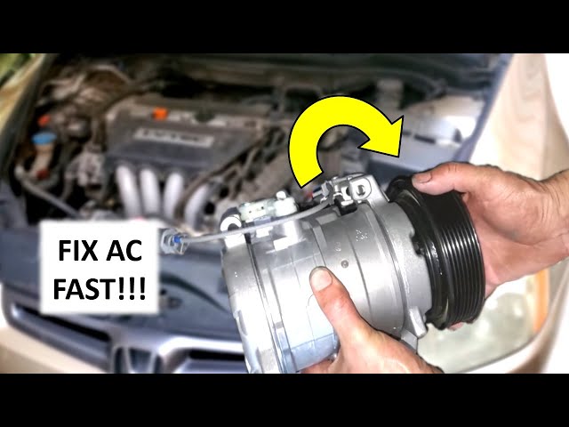 How to Replace AC Compressor - Honda Accord