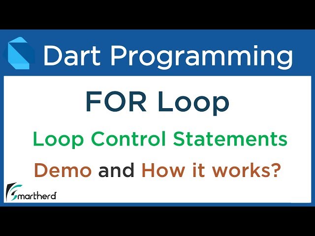 Dart FOR Loop and how it works internally. Dart Tutorial for Flutter #5.2