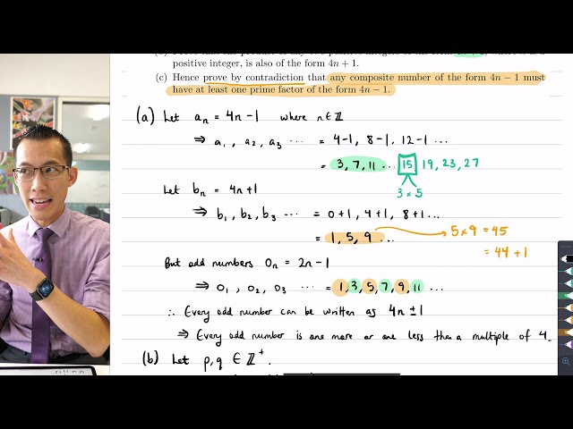 Proof - Odd composite numbers (2 of 3: Understanding the negation)