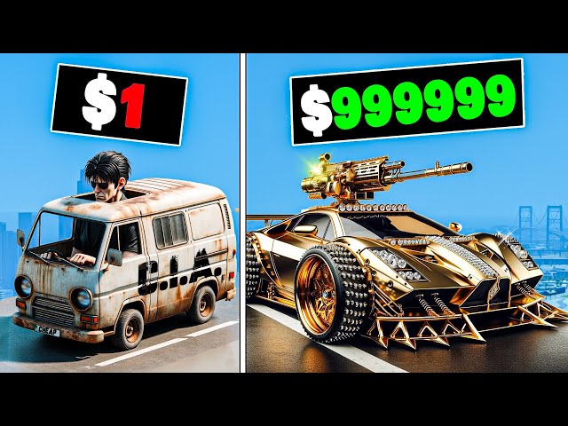 $1 to $1,000,000 CIA Car in GTA 5