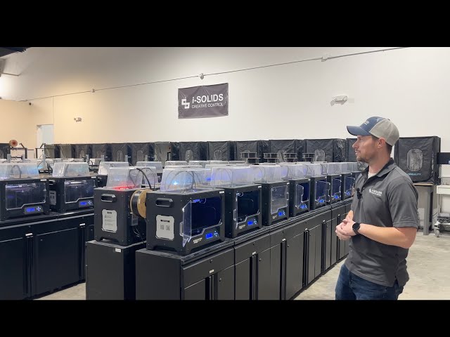 2024 Updated Tour of Texas' Largest 3D Print Farm