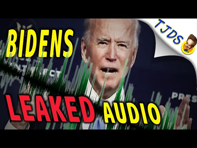 Leaked Audio Of JOE BIDEN Exposes Disregard for his Base.