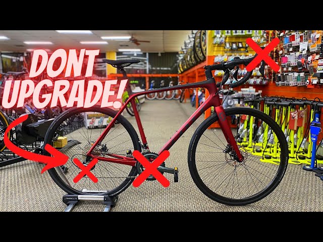 WHY YOU CANT UPGRADE YOUR ENTRY LEVEL ROAD BIKE!!! (CARBON, or ALUMINUM) *WASTE OF MONEY?*