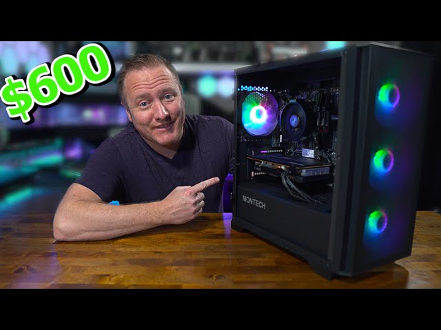 BEST Value $600 Gaming PC Build Guide for 2024 - Ryzen 5 5600 + 6600XT