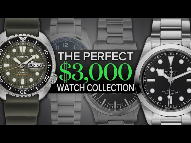 Building the Perfect $3,000 Watch Collection - Over 20 Watches & 7 Collection Types Mentioned