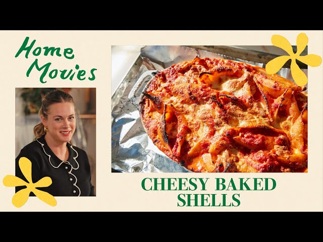 Alison Makes Cheesy Baked Shells and No You Don’t Have To Stuff Them | Home Movies with Alison Roman