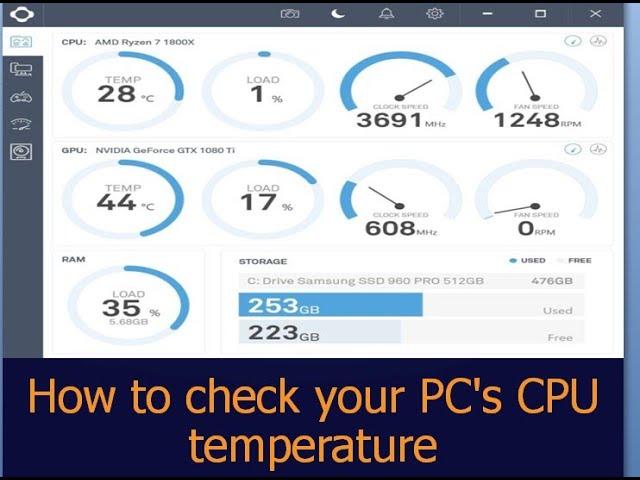 How to check your PC's CPU temperature