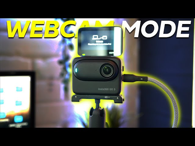 How to use the Insta360 GO 3 as a Webcam - Anyone can do it!