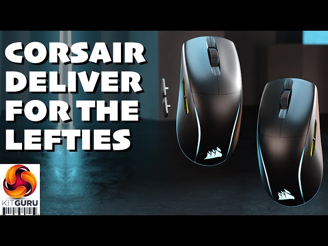Corsair M75 Wireless Mouse - ambidextrous delight