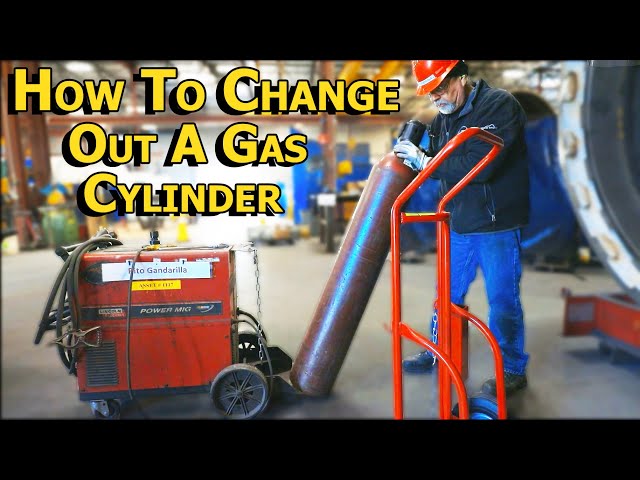 How To Change Out A Gas Cylinder