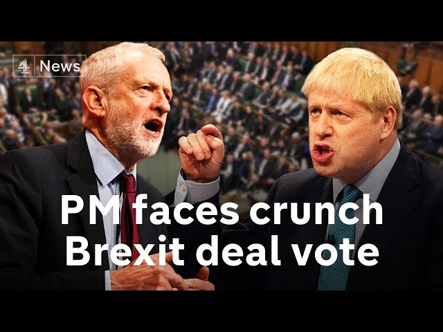 Watch live: MPs debate and vote on Johnson Brexit deal
