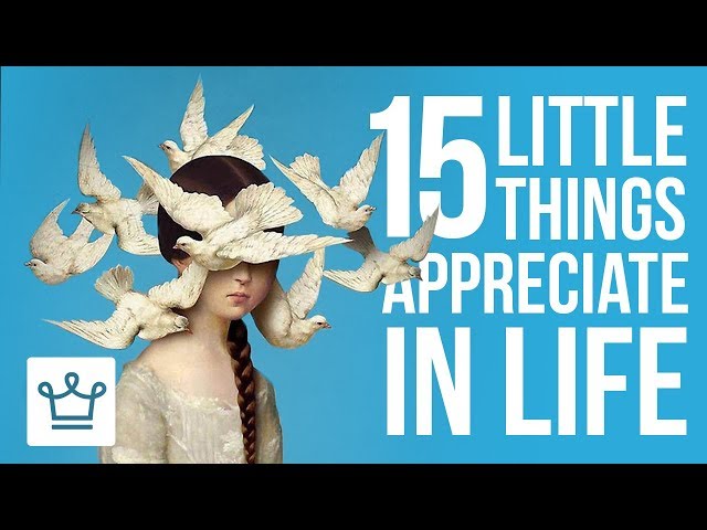 15 Little Things To Appreciate In Life (Part 1)