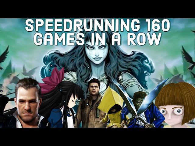 So I Decided to Start a Speedrun Marathon With 160 Games in a Row