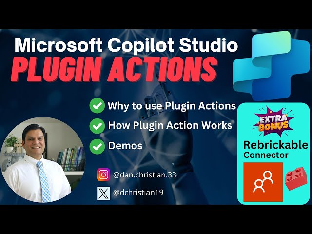 Microsoft Copilot Studio - Plugin Actions