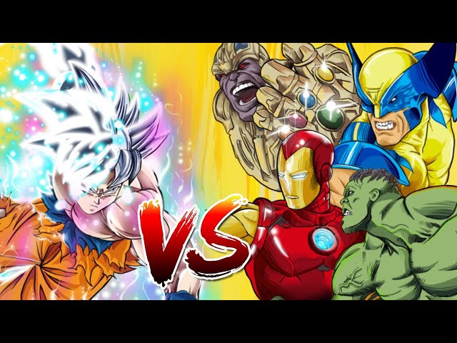 The Marvel Universe vs Goku