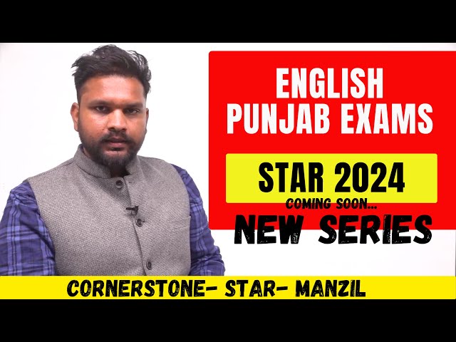 STAR Series | English For Punjab Exams 2024 | Patwari/PSPCL/VDO/ Punjab Police | Electric English